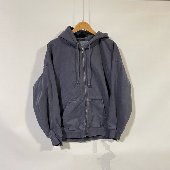 Brandy Melville Tops - Brandy Melville full-zip fleece hoodie sweatshirt jacket
